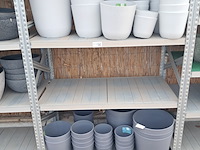 Partij kunststof bloempotten ts collection - afbeelding 1 van  13