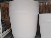 Partij kunststof bloempotten ts collection - afbeelding 8 van  13