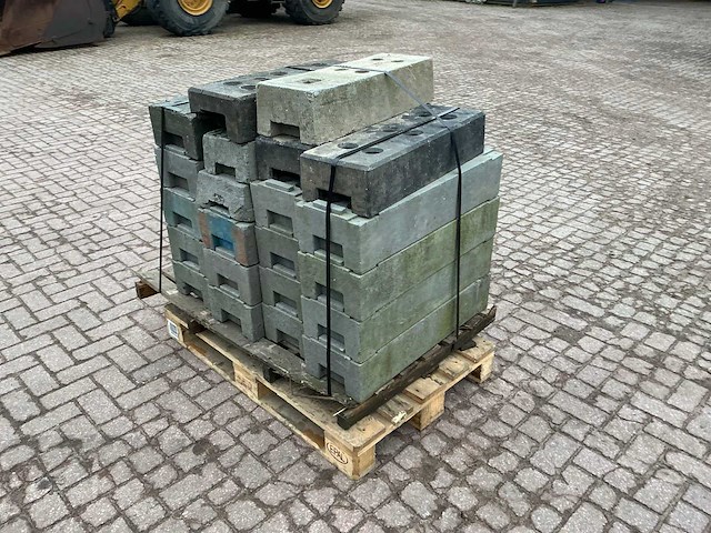 Partij kunststof bouwhekvoeten - afbeelding 4 van  7