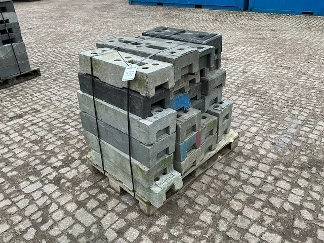 Partij kunststof bouwhekvoeten - afbeelding 9 van  9