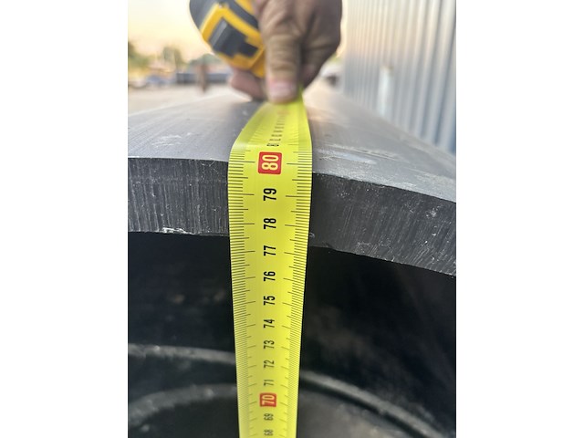Partij kunststof drukleiding, agru, hdpe / pe100 - afbeelding 6 van  7