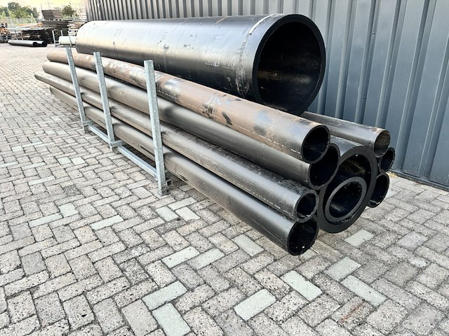 Partij kunststof drukleiding, agru, hdpe / pe100 - afbeelding 2 van  9