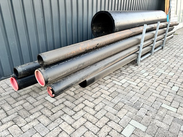 Partij kunststof drukleiding, agru, hdpe / pe100 - afbeelding 3 van  9
