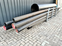 Partij kunststof drukleiding, agru, hdpe / pe100 - afbeelding 3 van  9