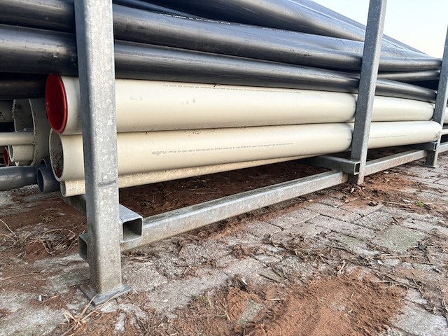 Partij kunststof drukleiding, agru, hdpe / pe100 - afbeelding 2 van  5