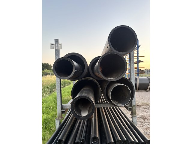 Partij kunststof drukleiding, agru, hdpe / pe100 - afbeelding 2 van  2