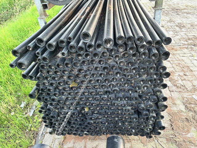 Partij kunststof drukleiding, agru, hdpe / pe100 - afbeelding 2 van  7