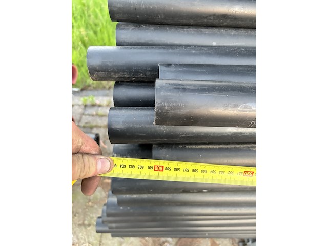Partij kunststof drukleiding, agru, hdpe / pe100 - afbeelding 7 van  7