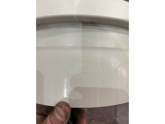 Partij kunststof flensadapters / stalen lasflens (plate flange) | stub flange / short spigot | stub flange long spigot, agru en plasson fusamatic lasmof, zwart - afbeelding 7 van  21
