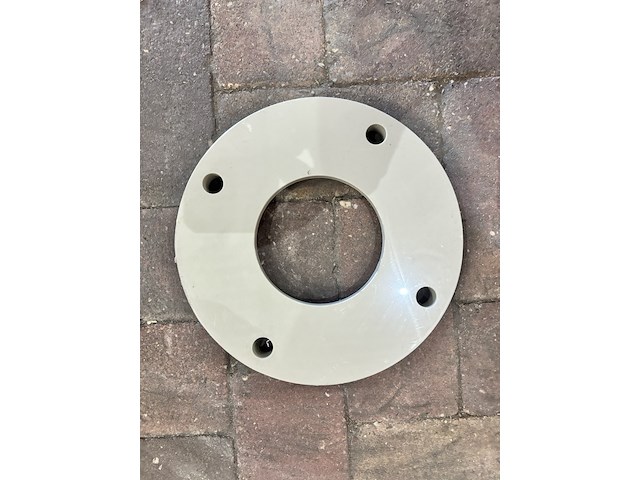 Partij kunststof flensadapters / stalen lasflens (plate flange) | stub flange / short spigot | stub flange long spigot, agru en plasson fusamatic lasmof, zwart - afbeelding 10 van  21
