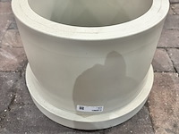 Partij kunststof flensadapters / stalen lasflens (plate flange) | stub flange / short spigot | stub flange long spigot, agru en plasson fusamatic lasmof, zwart - afbeelding 21 van  21