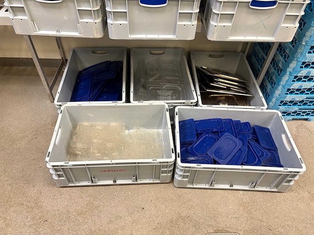 Partij kunststof gastronormdeksels - afbeelding 3 van  6