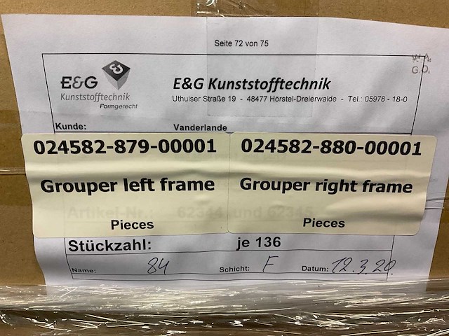 Partij kunststof halffabrikaat - afbeelding 2 van  20