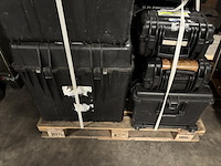 Partij kunststof kisten en laptoptassen, o.a. tgm - afbeelding 6 van  11