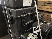 Partij kunststof kisten en laptoptassen, o.a. tgm - afbeelding 8 van  11