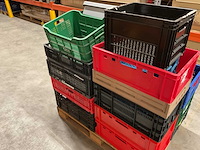 Partij kunststof kratten - afbeelding 2 van  2