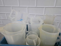 Partij kunststof liter maatbekers - afbeelding 3 van  3