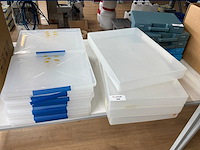 Partij kunststof opbergdoos - afbeelding 1 van  3
