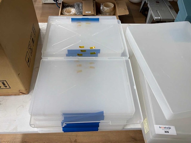 Partij kunststof opbergdoos - afbeelding 3 van  3