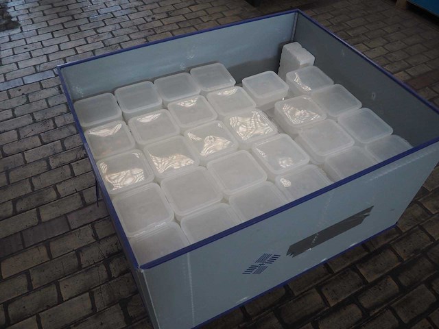 Partij kunststof opbergdoosje (17 x 18 x 4.5cm) - afbeelding 1 van  4