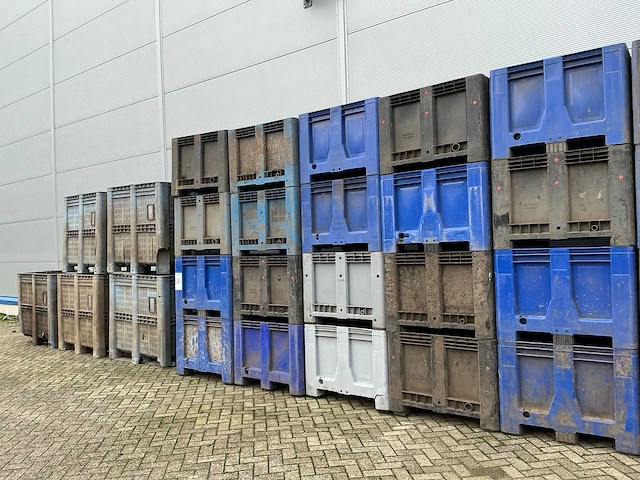 Partij kunststof palletboxen - afbeelding 4 van  4