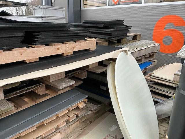 Partij kunststof plaatmateriaal - afbeelding 4 van  9