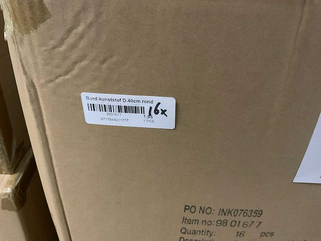 Partij kunststof schalen en tray’s - afbeelding 2 van  16