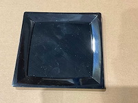 Partij kunststof schotels 13,5x13,5 cm - afbeelding 3 van  8