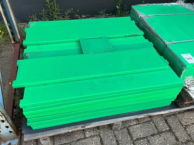Partij kunststof slijtplaten - afbeelding 3 van  6