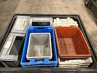 Partij kunststof stapelkratten - afbeelding 2 van  4