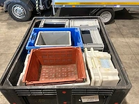 Partij kunststof stapelkratten - afbeelding 4 van  4