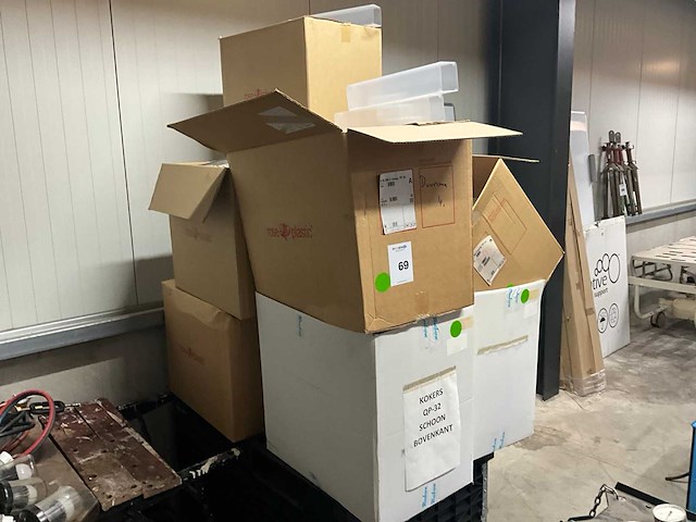 Partij kunststof verpakkings kokers - afbeelding 4 van  9