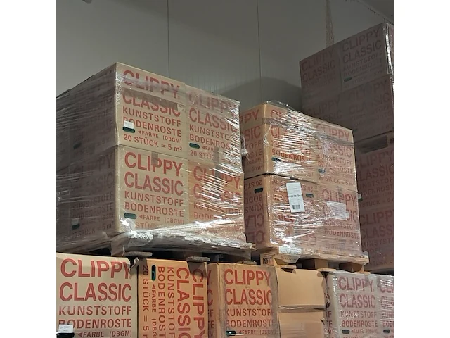 Partij kunststof vloer roosters, clippy classic - afbeelding 4 van  5