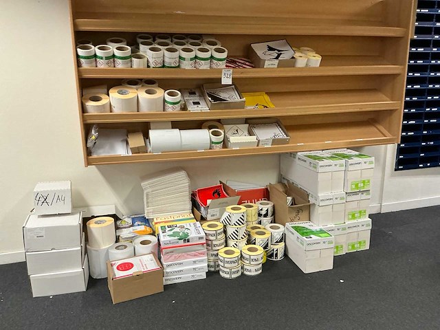 Partij labels - afbeelding 1 van  13