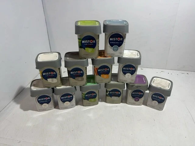 Partij lak 0,25 liter, histor, perfect finish lak, verschillende kleuren - afbeelding 1 van  4