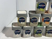 Partij lak 0,25 liter, histor, perfect finish lak, verschillende kleuren - afbeelding 2 van  4