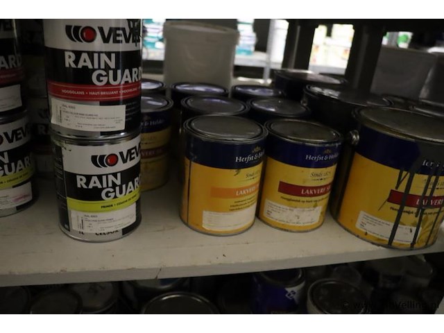Partij lakverf, diverse soorten en merken o.a. sikkens, wijzonol & sigma - afbeelding 3 van  16