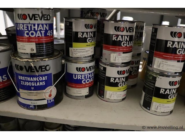Partij lakverf, diverse soorten en merken o.a. sikkens, wijzonol & sigma - afbeelding 4 van  16