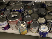 Partij lakverf, diverse soorten en merken o.a. sikkens, wijzonol & sigma - afbeelding 7 van  16