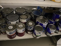 Partij lakverf, diverse soorten en merken o.a. sikkens, wijzonol & sigma - afbeelding 8 van  16