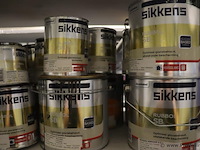 Partij lakverf, diverse soorten en merken o.a. sikkens, wijzonol & sigma - afbeelding 9 van  16