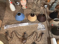Partij lampen en lampenkappen - afbeelding 4 van  18