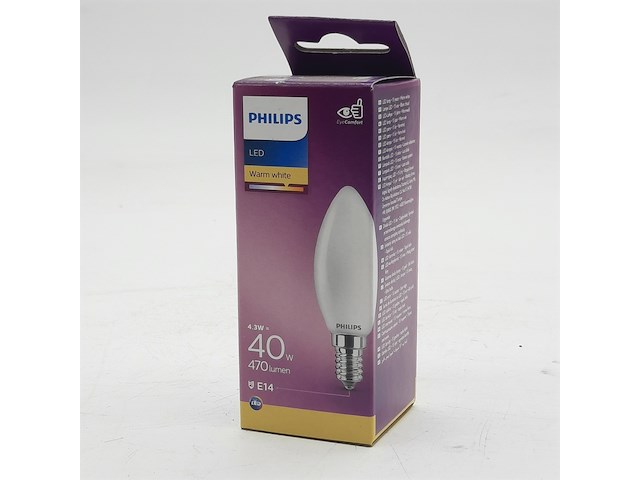 Partij lampen, philips, o.a. led warm white e14 - afbeelding 1 van  4