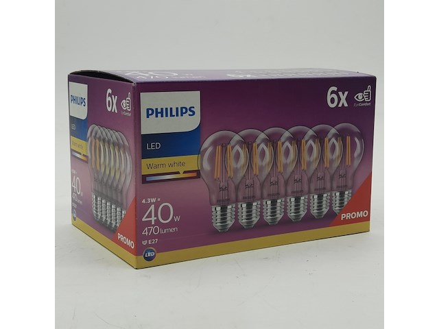 Partij lampen, philips, o.a. led warm white e27 - afbeelding 2 van  4