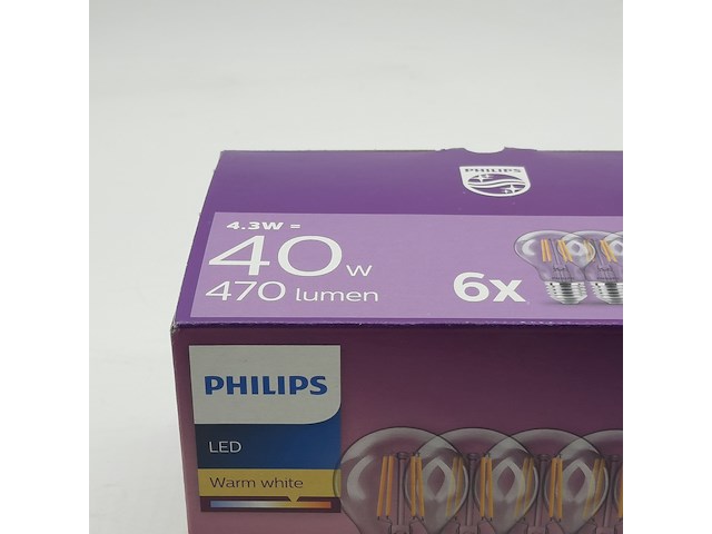 Partij lampen, philips, o.a. led warm white e27 - afbeelding 3 van  4
