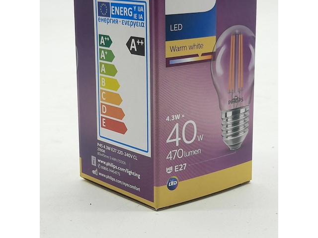 Partij lampen, philips, o.a. led warm white e27 - afbeelding 3 van  5