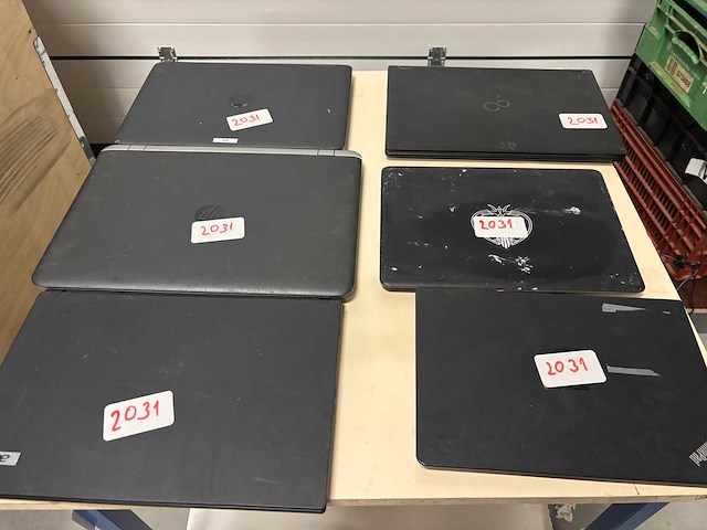 Partij laptops 6x - afbeelding 4 van  4