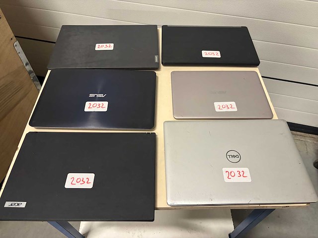Partij laptops 6x - afbeelding 3 van  3