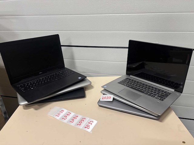 Partij laptops 6x - afbeelding 1 van  4