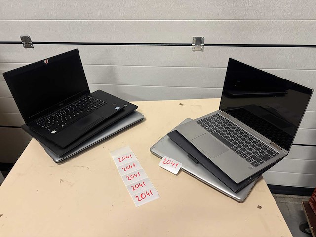 Partij laptops 6x - afbeelding 1 van  5
